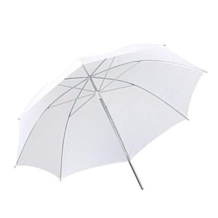 Paraguas de fotografía blanco traslúcido 100cm
