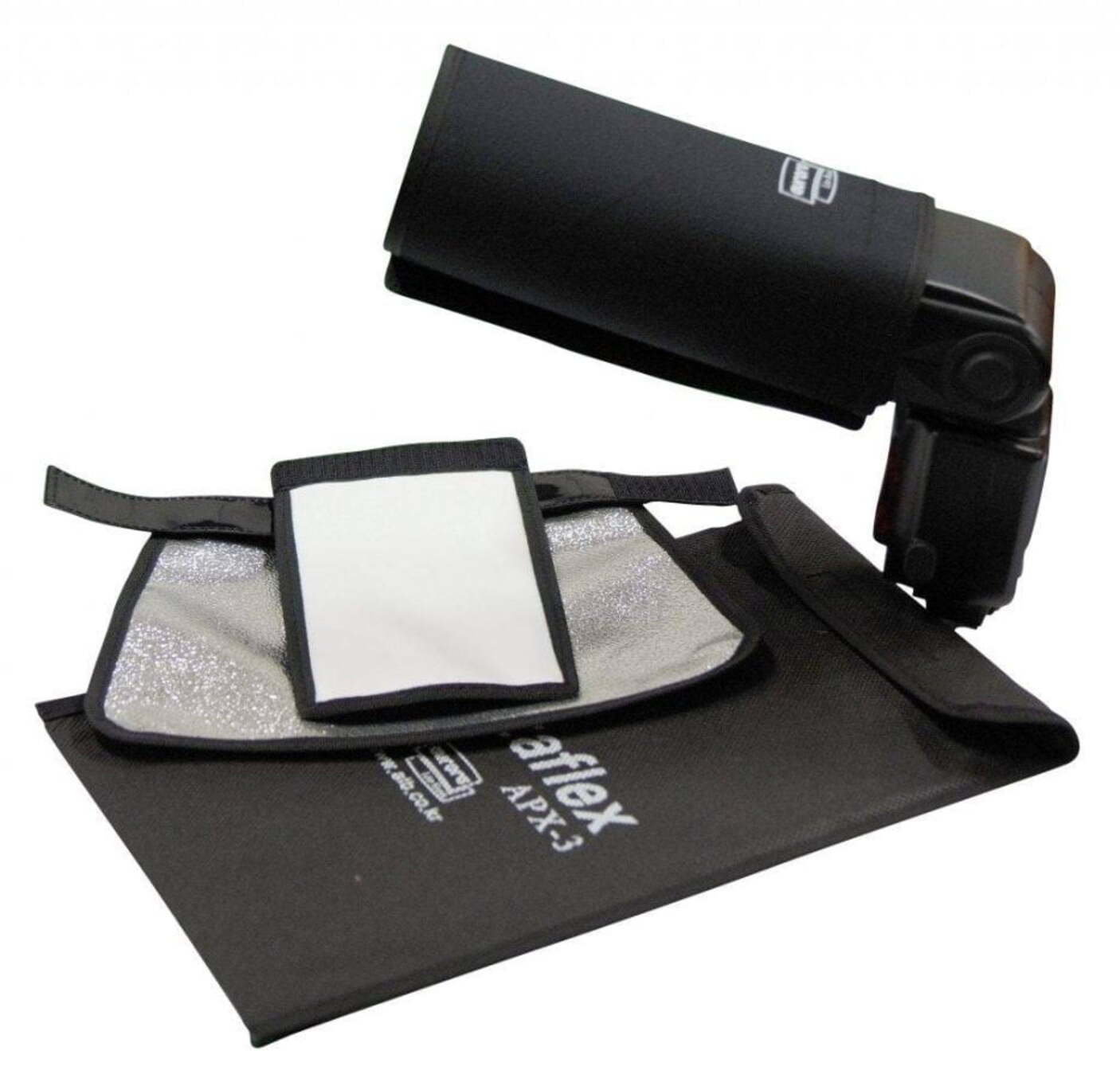 Kit Portaflex con snoot y reflector para flash compacto