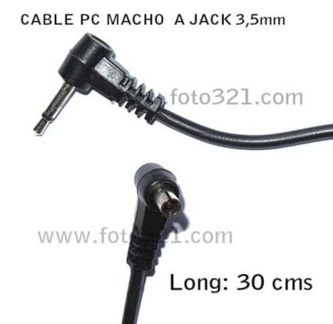 Cable PC Macho a Jack 3,5mm