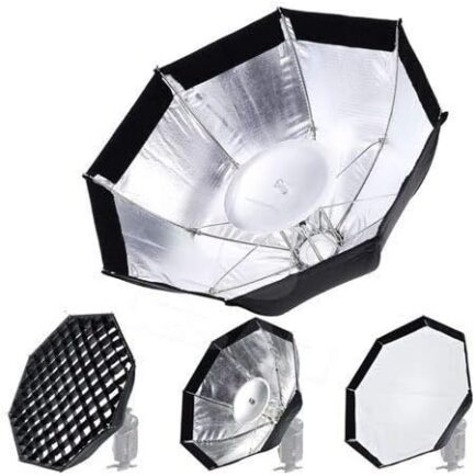Softbox octagonal y beauty dish Godox AD-S7 de 47cm
