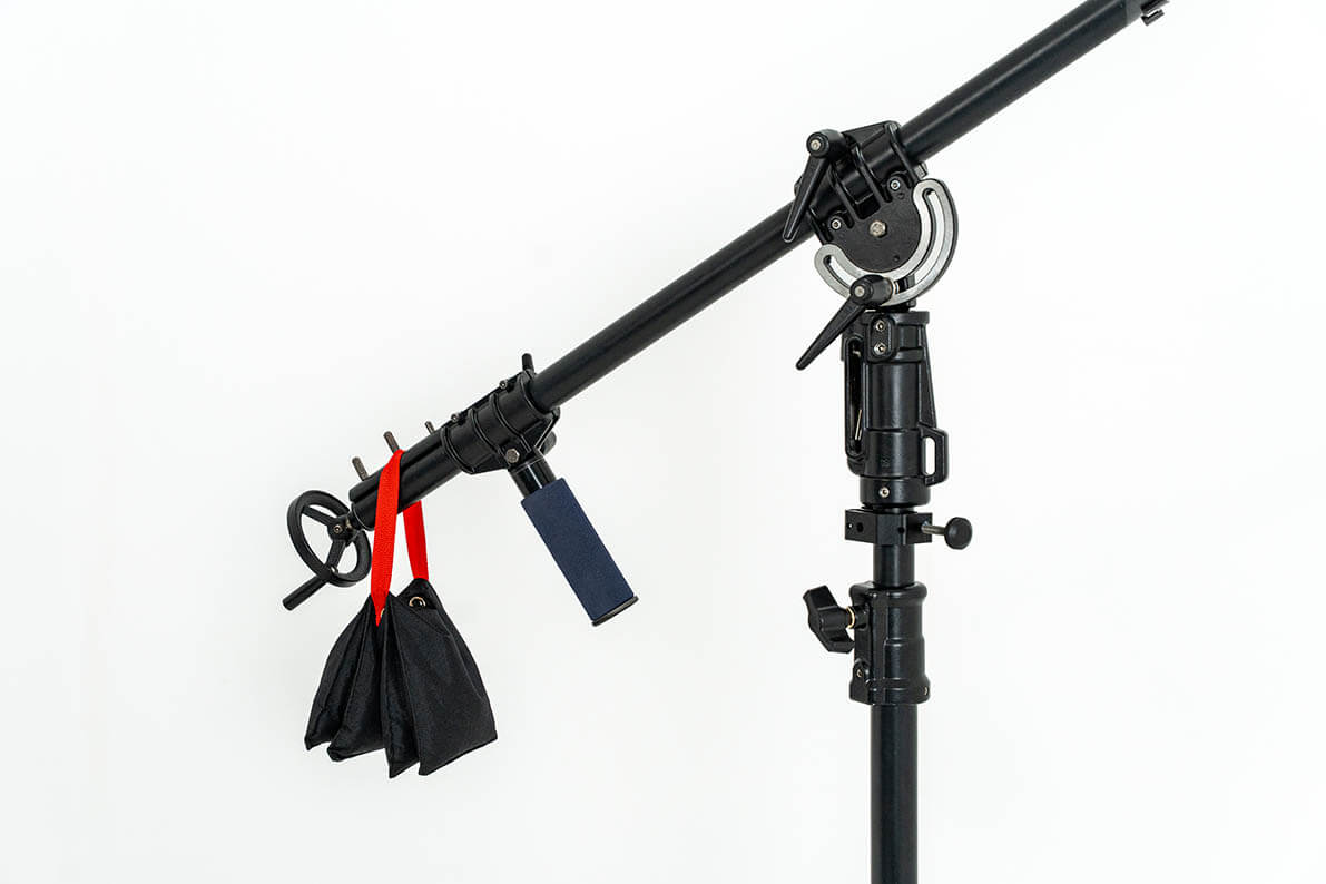Jirafa Boom Blue Photo Accessories 1126FA – Soporte de estudio con rueda de control Jirafa Boom Blue Photo Accessories 1126FA – Soporte de estudio con rueda de control