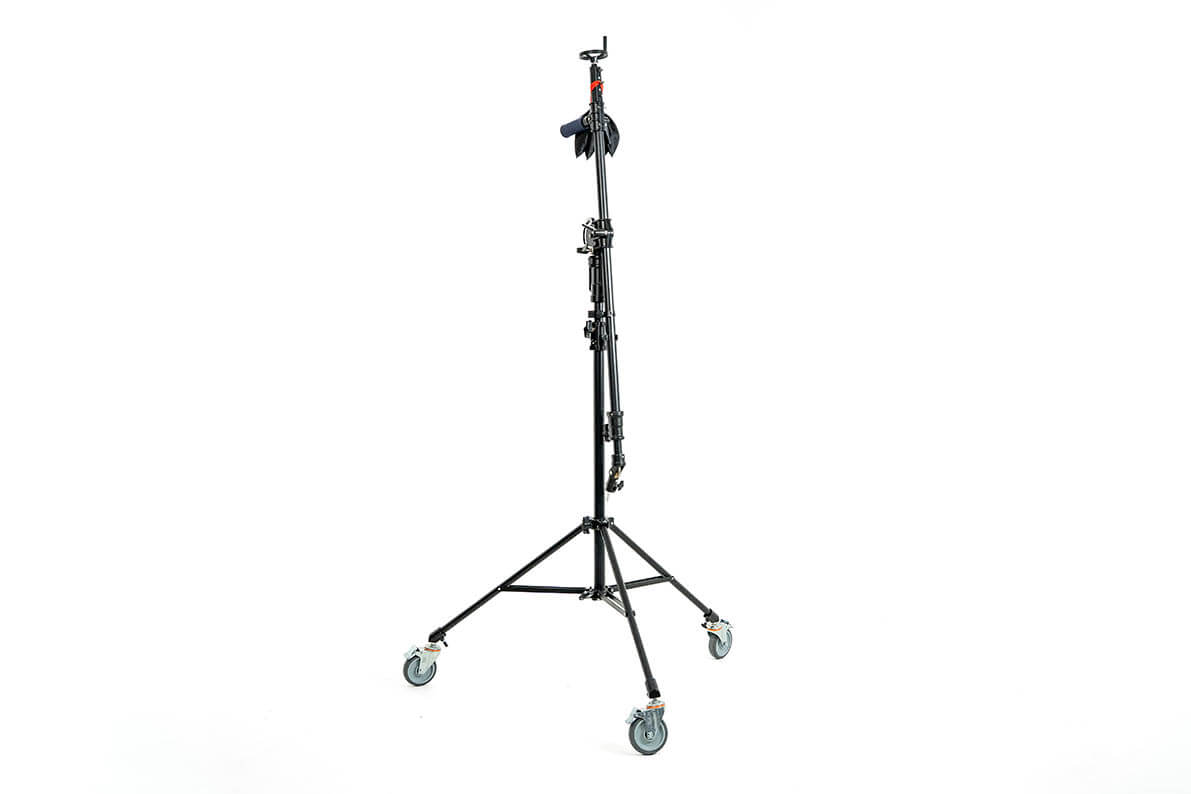 Jirafa Boom Blue Photo Accessories 1126FA – Soporte de estudio con rueda de control Jirafa Boom Blue Photo Accessories 1126FA – Soporte de estudio con rueda de control