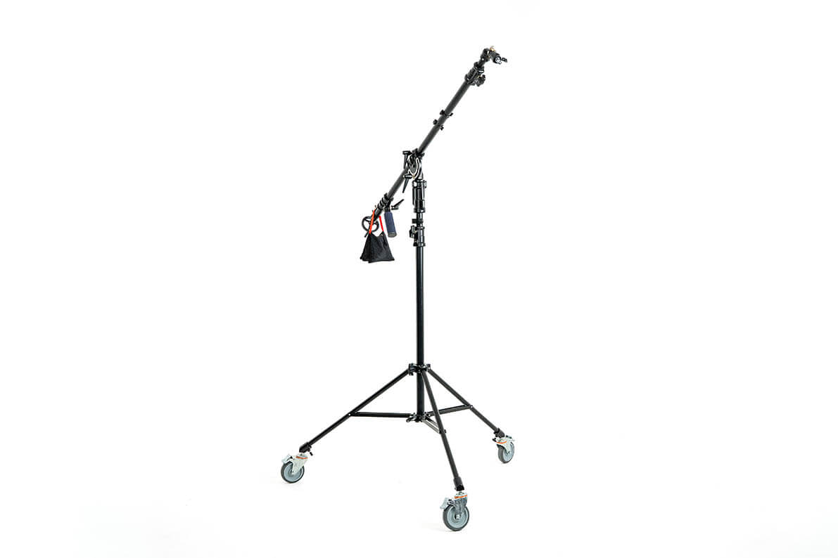 Jirafa Boom Blue Photo Accessories 1126FA – Soporte de estudio con rueda de control Jirafa Boom Blue Photo Accessories 1126FA – Soporte de estudio con rueda de control