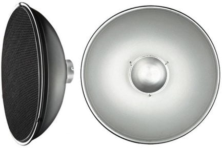 Beauty dish 55cm Elinchrom Plata con panal