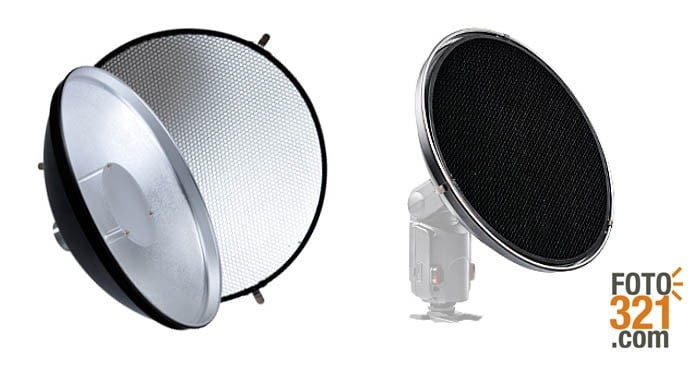 Beauty dish Godox AD-S3 con montura dedicada Beauty dish Godox AD-S3 con montura dedicada
