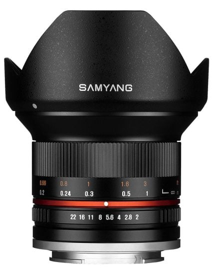 Objetivo Samyang 12mm 2.8 ED AS NCS Canon EF