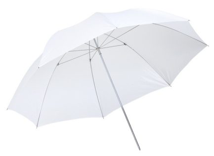 Paraguas económico blanco 100 cm