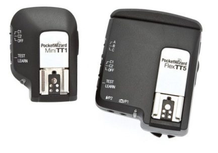 Kit disparador flash TTL Pocket Wizard Mini TT1 y Flex TT5 Canon