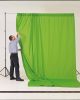Fondo cromakey cortina Verde 3 x 7m
