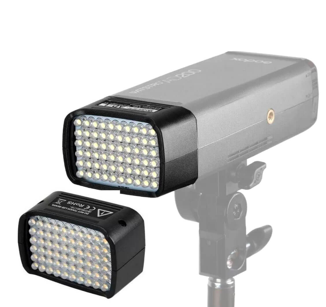 Cabezal LED Godox AD-L para AD200Pro Cabezal LED Godox AD-L para AD200Pro