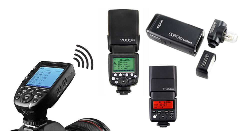 Disparador remoto Godox XPro Disparador remoto Godox XPro para flashes TTL y alta velocidad