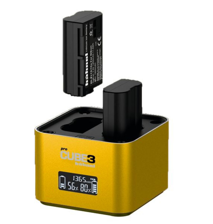 Cargador Doble Hähnel ProCube3 para Baterías de Cámara y AA Cargador Doble Hähnel ProCube3 para Baterías de Cámara y AA