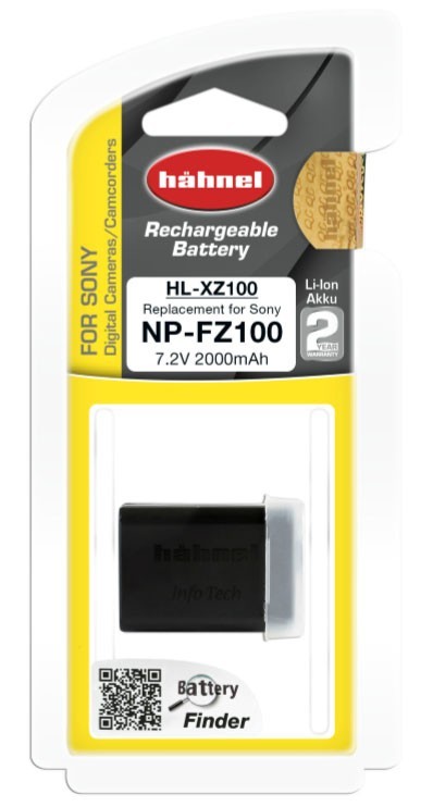 Batería recargable Hahnel para Sony NP-FZ100