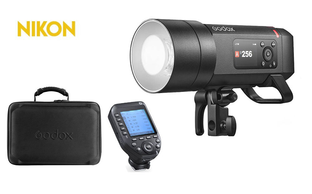 Kit flash Godox AD400Pro II para Nikon con disparador remoto XPro II