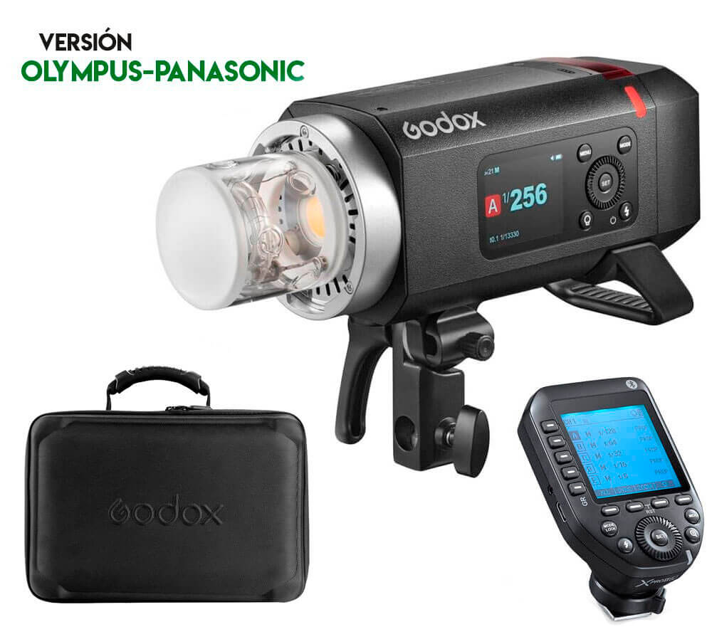 Kit Godox AD400Pro II para Olympus-Panasonic con XPro II-O