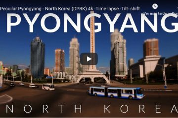 Tilt and Shift en timelapse de Pyongyang