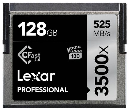 Tarjeta de memoria Lexar CFAST 2.0 128GB 3500x
