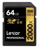 Lexar SDXC 2000x Professional 64 GB