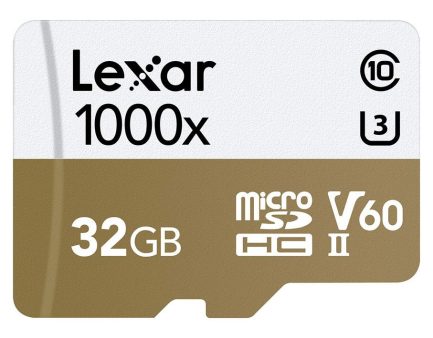Tarjeta de memoria Lexar Micro SDHC 32GB 1000x