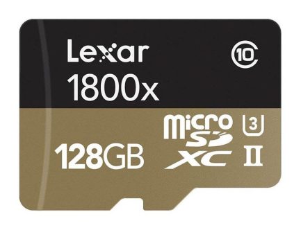 Tarjeta de memoria Lexar Micro SDXC 128GB 1800x