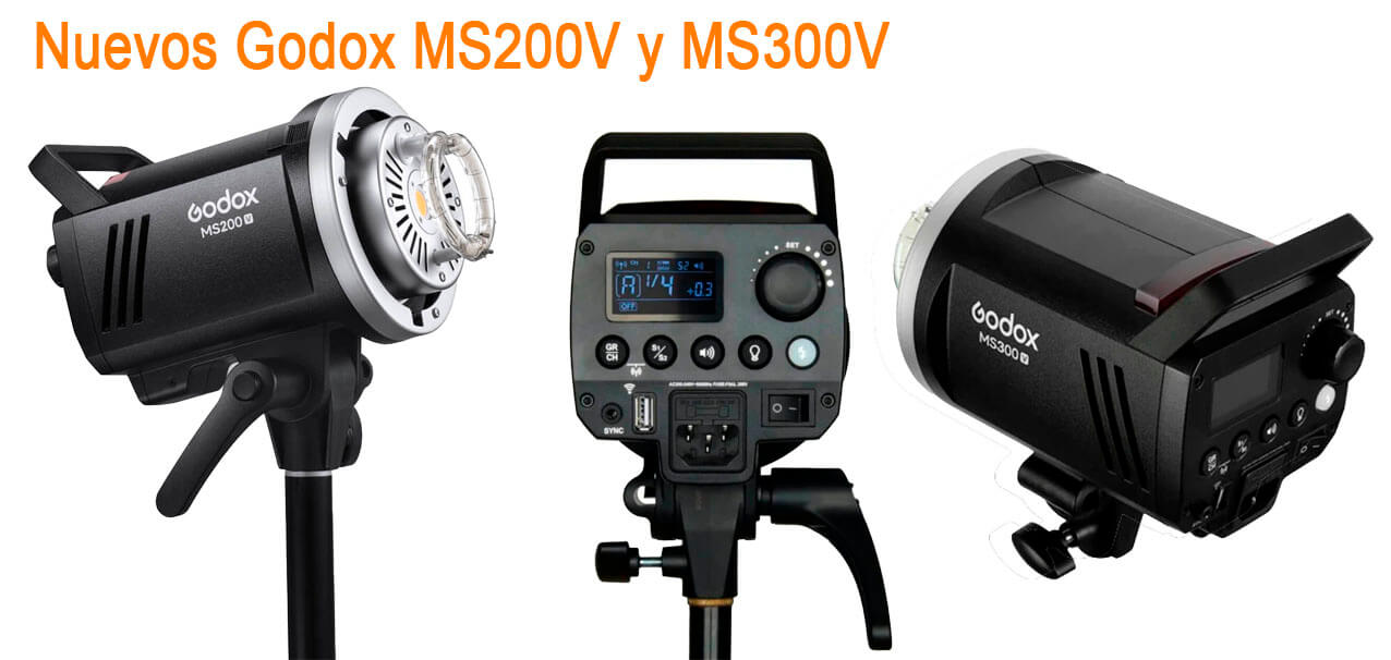Flash de estudio Godox con luz LED de modelado, potente y versátil para fotografía profesional