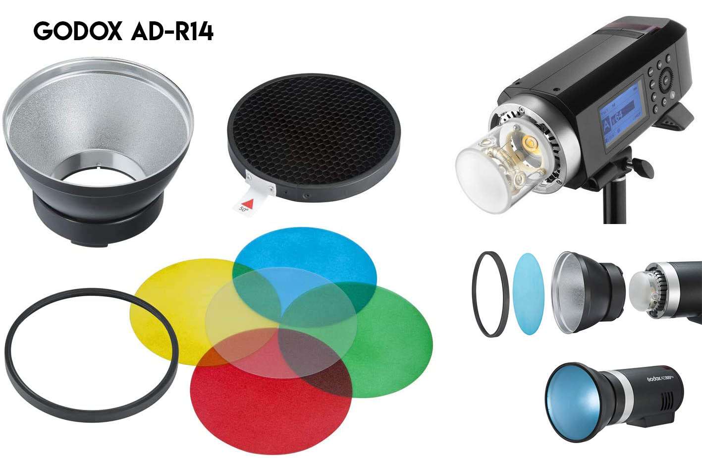 Reflector Godox AD-R14 para la familia AD400