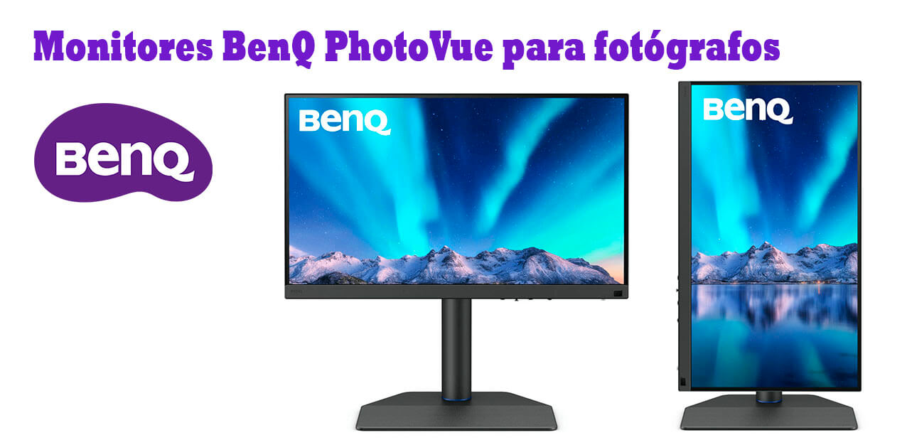 monitores BenQ PhotoVue para fotógrafos