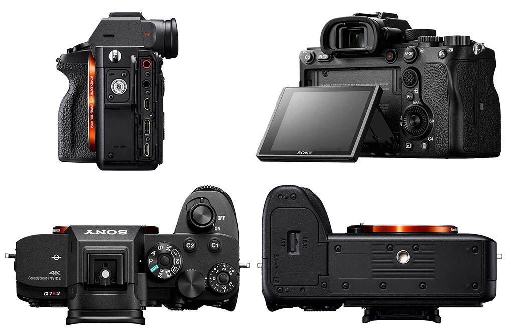 Cámara Sony A7R IV utilizada para pruebas de objetivos