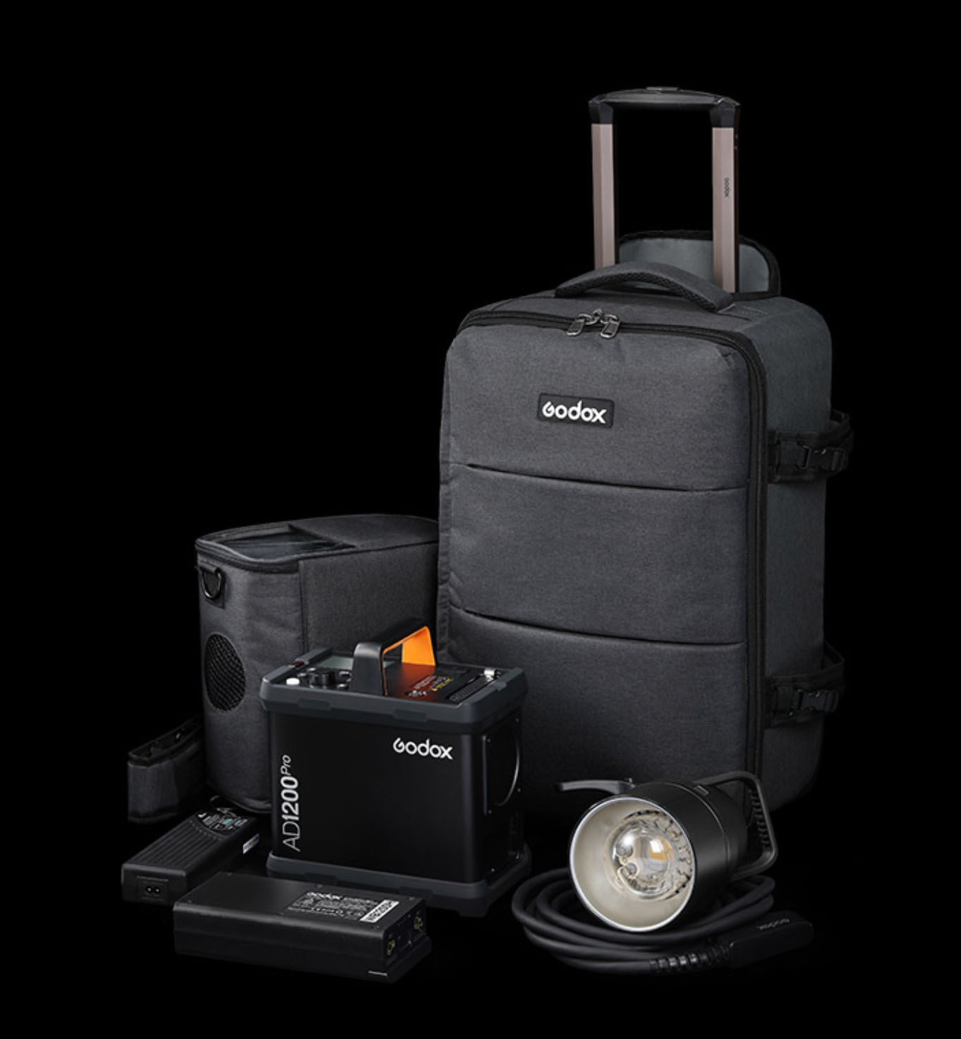 Kit Godox AD1200Pro con accesorios