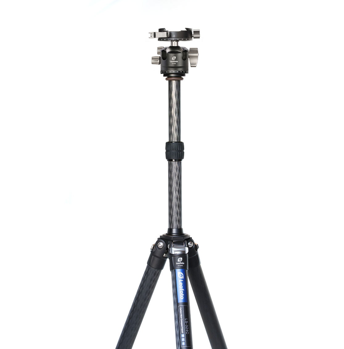 Columna central extendida para trípode Leofoto LS-324C, ideal para fotografía de precisión