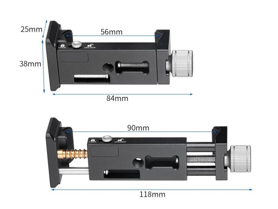 Pinza para movil Leofoto PC-90II