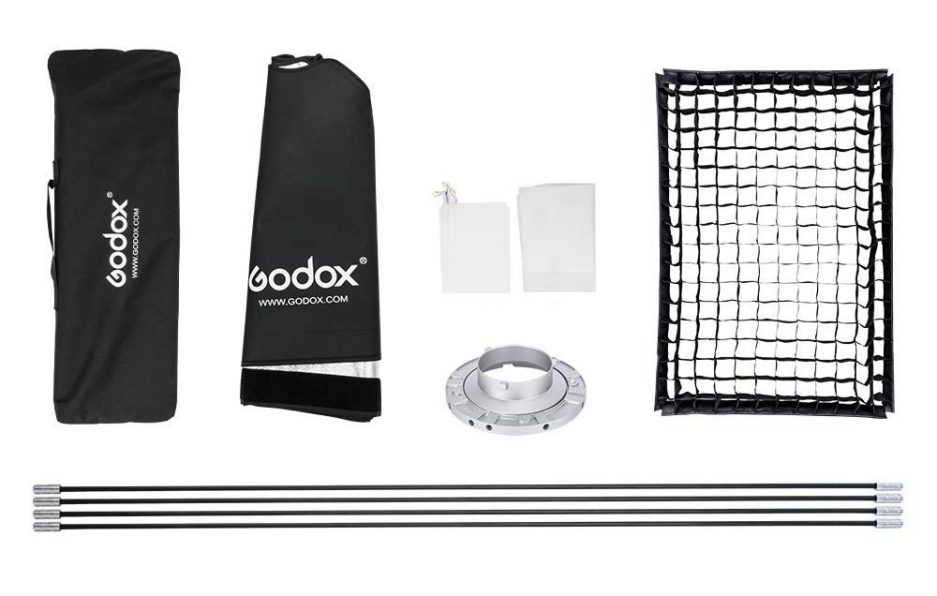 Softbox Godox 60x90 Bowens con grid