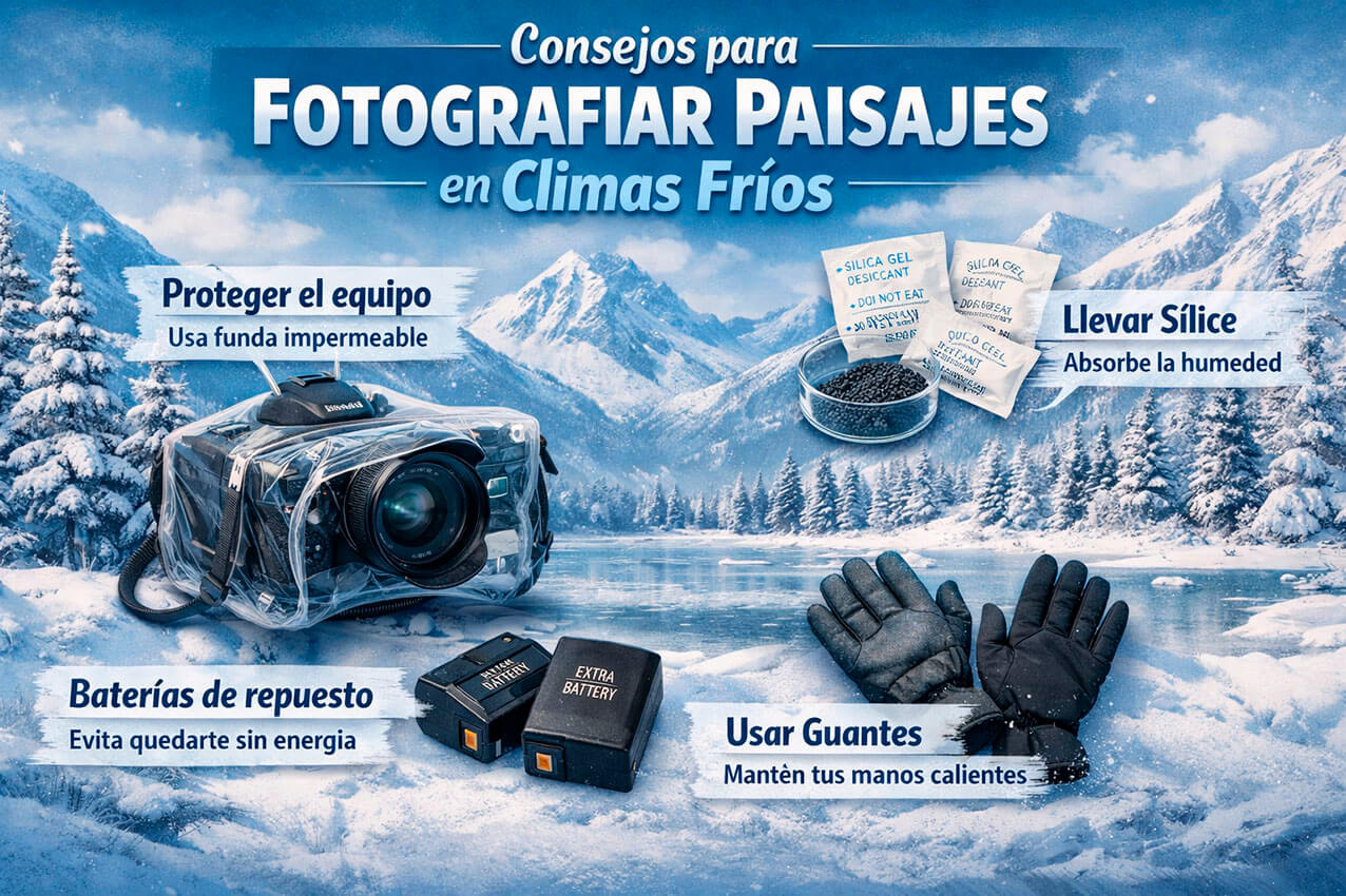 Cómo proteger la cámara y los objetivos