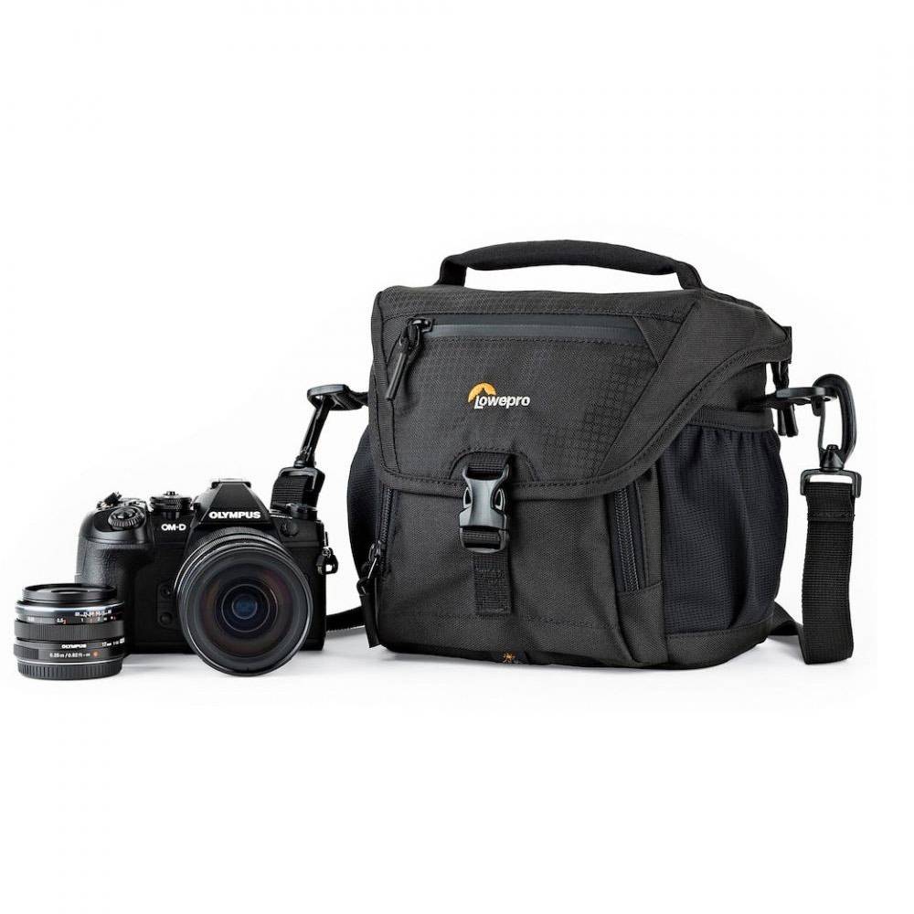 Bolso bandolera Lowepro Nova 140 AW II negro