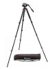 Kit video Manfrotto MVK502AQ de trípode de aluminio y rótula MVH502AH