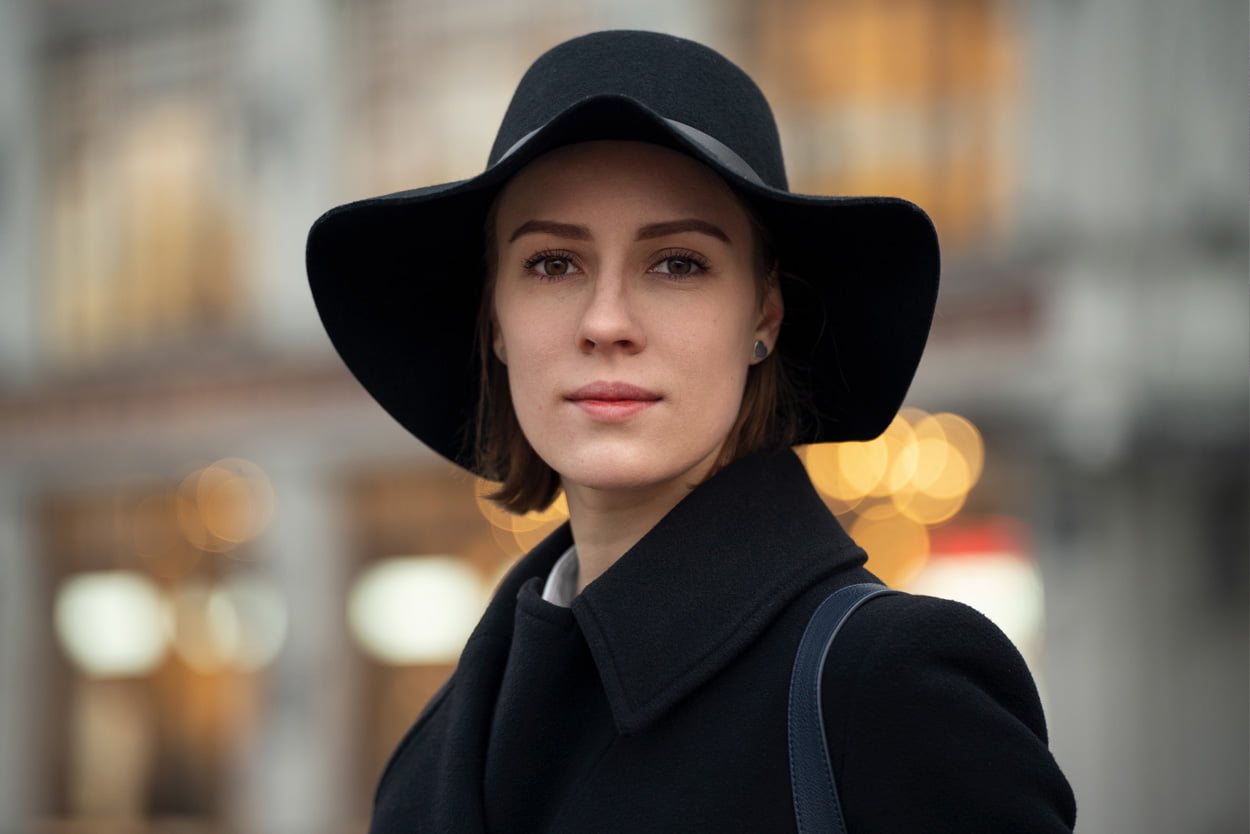 retrato mujer