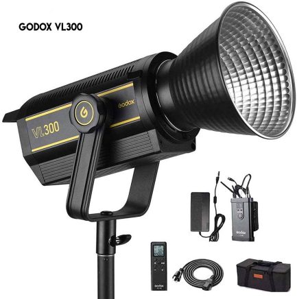 Foco led Godox VL300 portátil para foto y video
