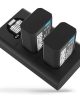 Cargador Doble Newell DL-USB-C para baterías Fujifilm NP-W126