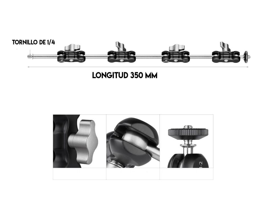 Brazo articulado Leofoto AM-1XL