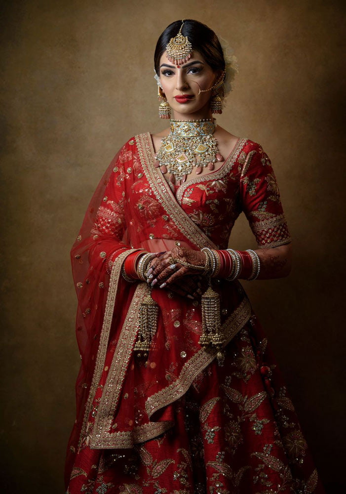 Gurvir Johal - Retrato nupcial estilo pictórico