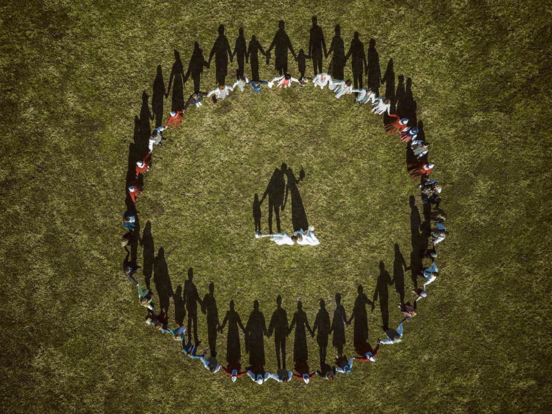 Marcis Baltskars - Fotografía de boda aérea premiada