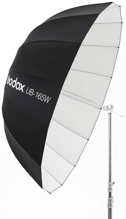 Paraguas de fotografía 165 cm reflector Blanco Godox UB-165W
