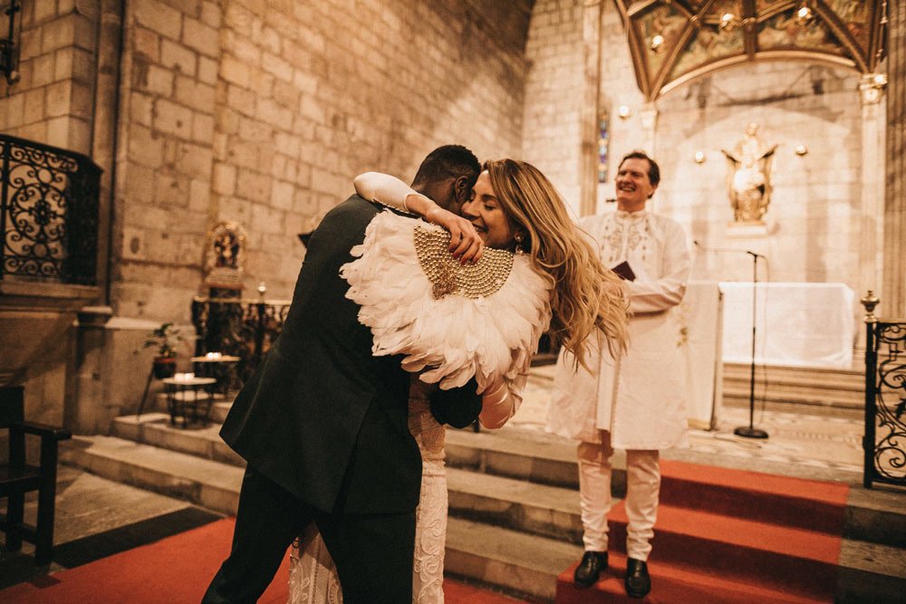 Serafín Castillo - Fotografía de boda espontánea en iglesia