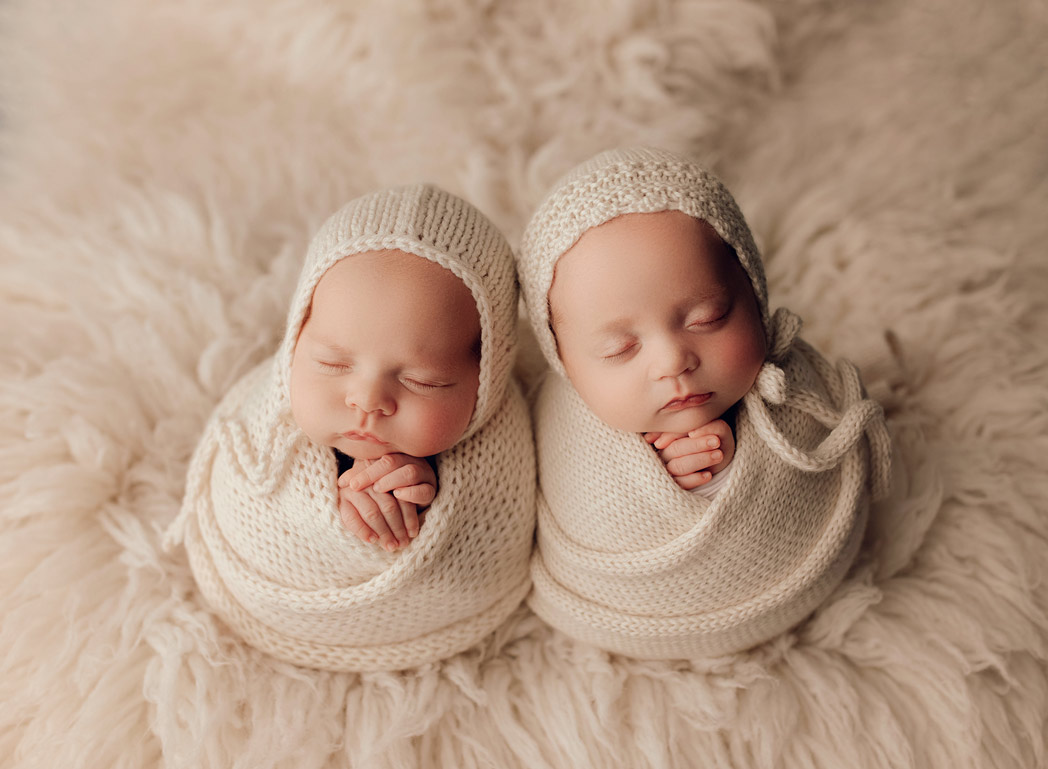Atrezzo suave y delicado para fotografía newborn