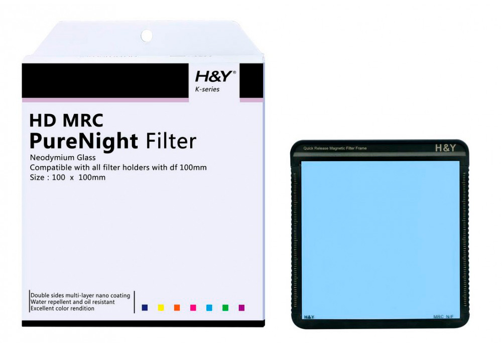 Filtro fotográfico para contaminación lumínica H&Y PureNight