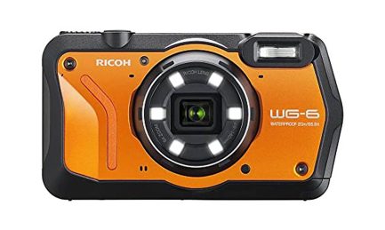 Cámara Ricoh WG-6 Orange para video y foto