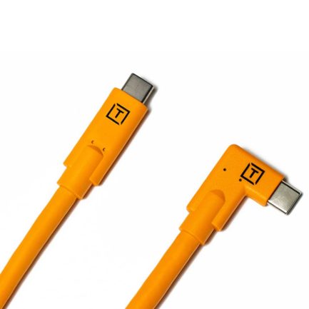 Cable USB-C a USB-C Tether Pro ángulo recto de Tether Tools
