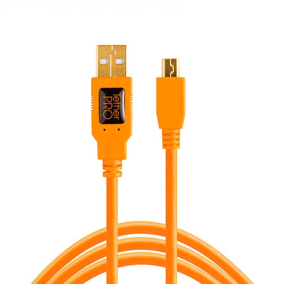 Cable TetherPro USB 2.0 a Mini-B 5-Pin