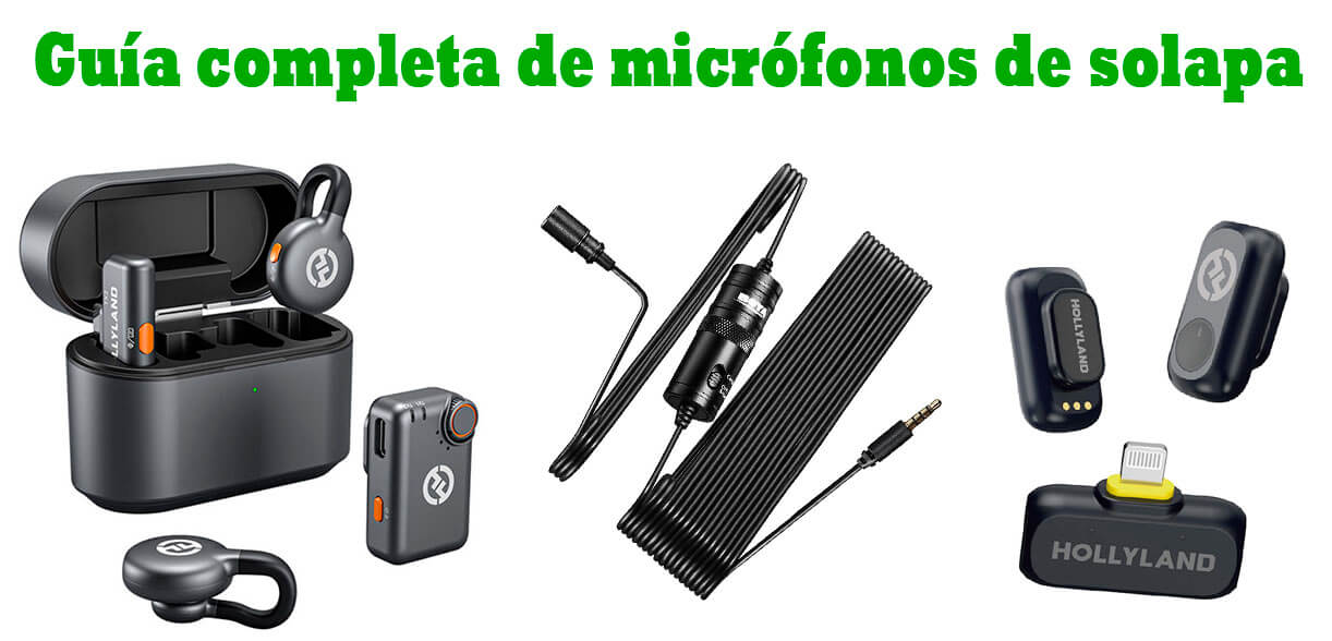 Guía completa de micrófonos de solapa