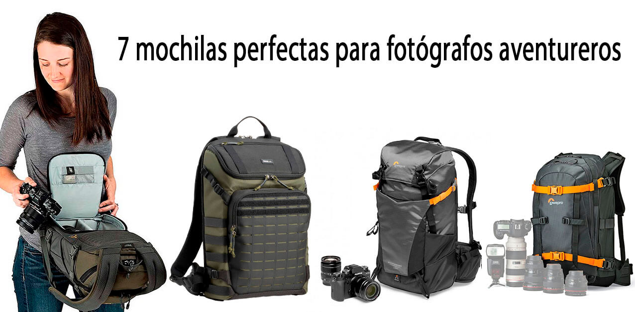 7 mochilas perfectas para fotógrafos aventureros